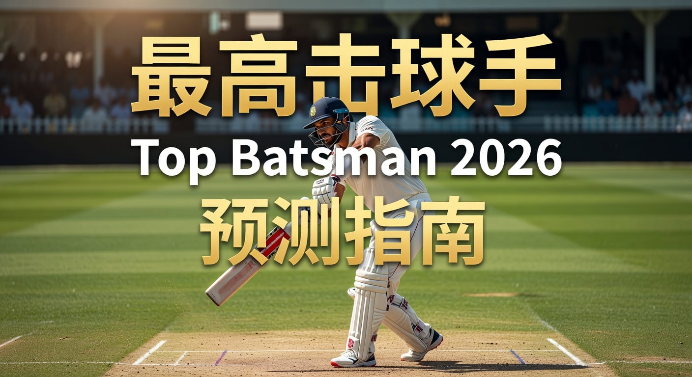 最高击球手 Top Batsman 2026预测