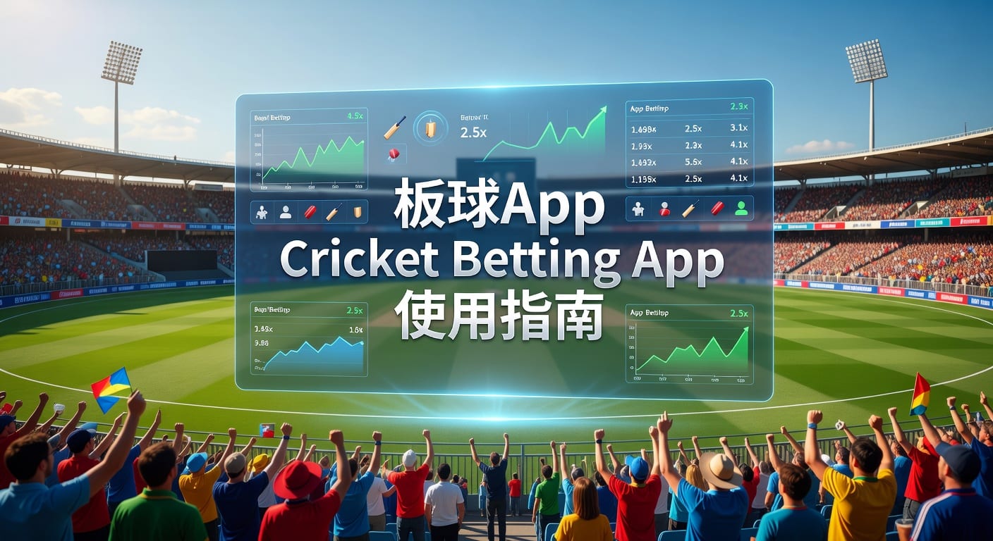 板球App Cricket Betting App推荐2026指南