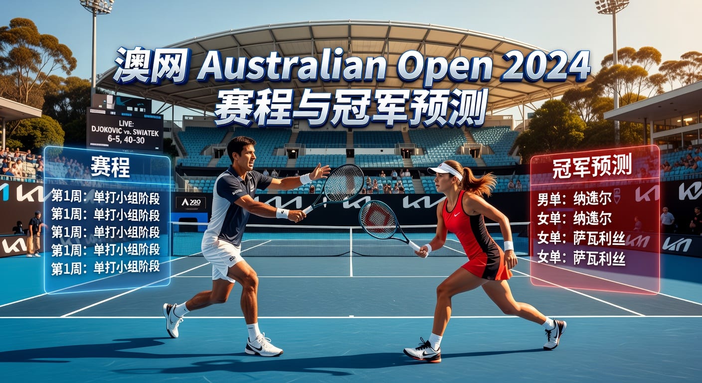 2026澳网 Australian Open 赛程投注攻略