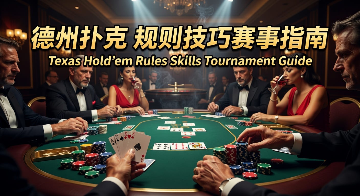 德州扑克规则技巧全攻略：新手到高手进阶