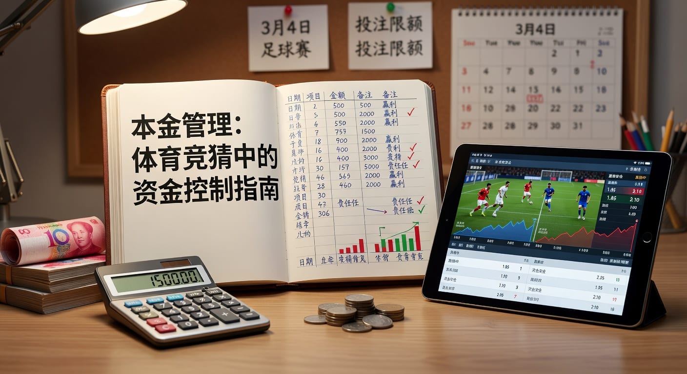 本金管理：体育博彩资金策略指南