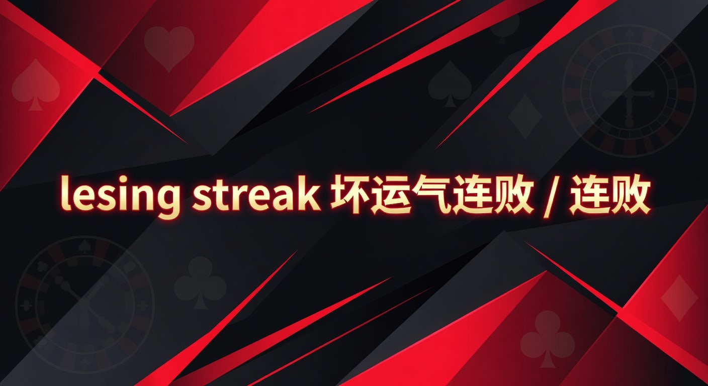 连败坏运气如何破？体育博彩避坑全攻略