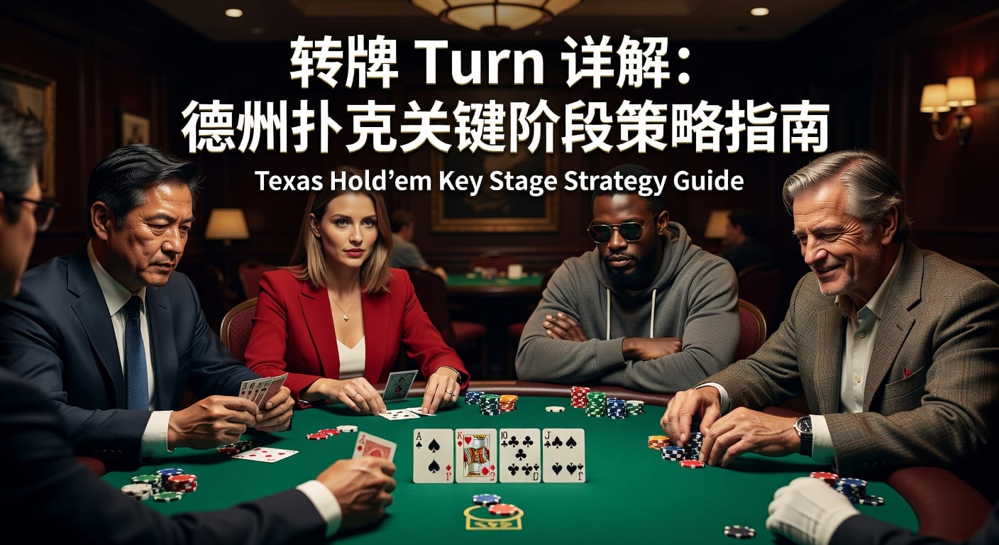 转牌 Turn 策略：德州扑克转牌阶段赔率与决策指南