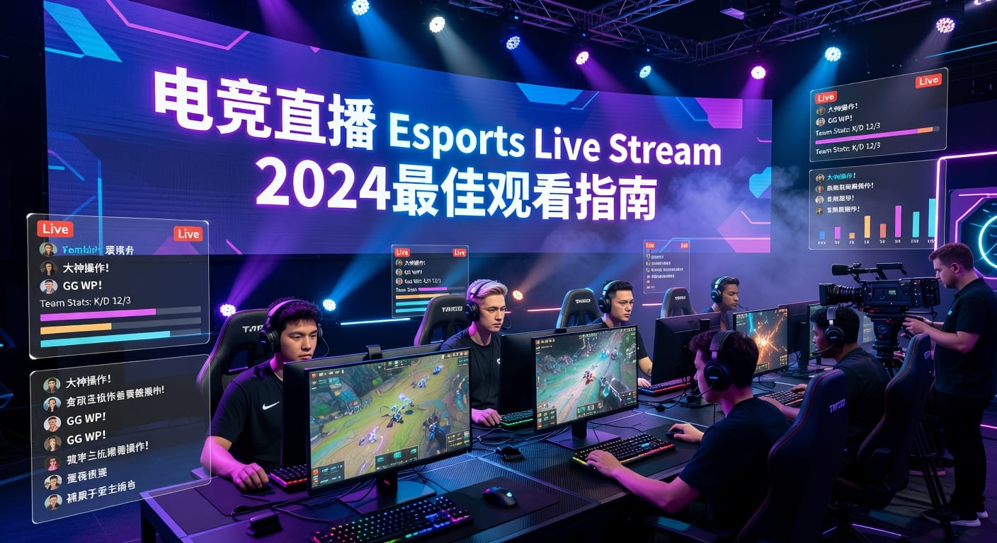 电竞直播 Esports Live Stream 2026 最佳观看与投注攻略