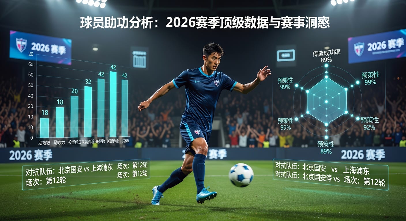 球员助攻数据：2026赛季顶级排名与博彩预测