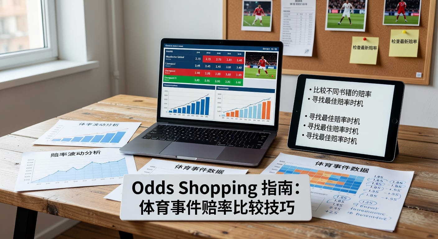 Odds Shopping 指南：如何比较体育赔率获胜