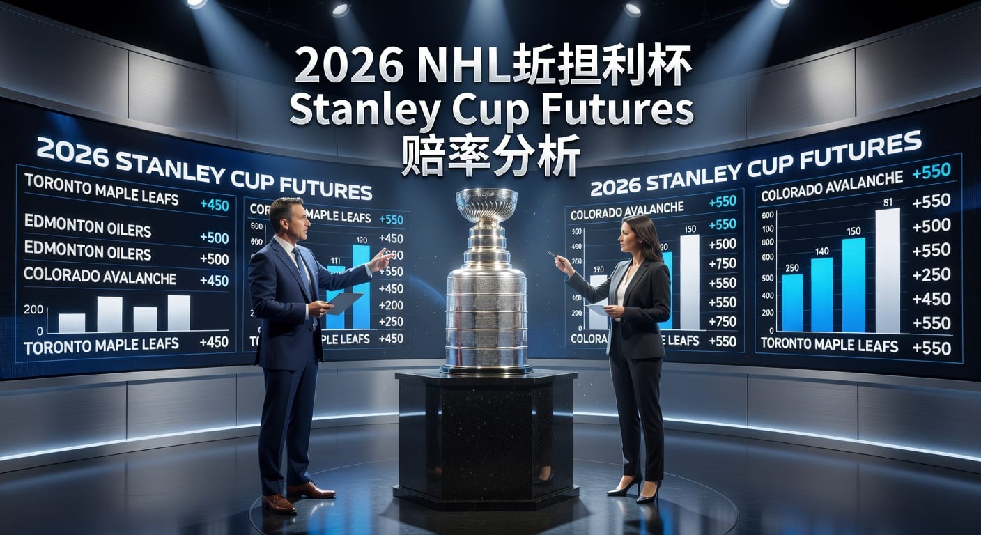NHL斯坦利杯 Stanley Cup Futures 2026赔率预测