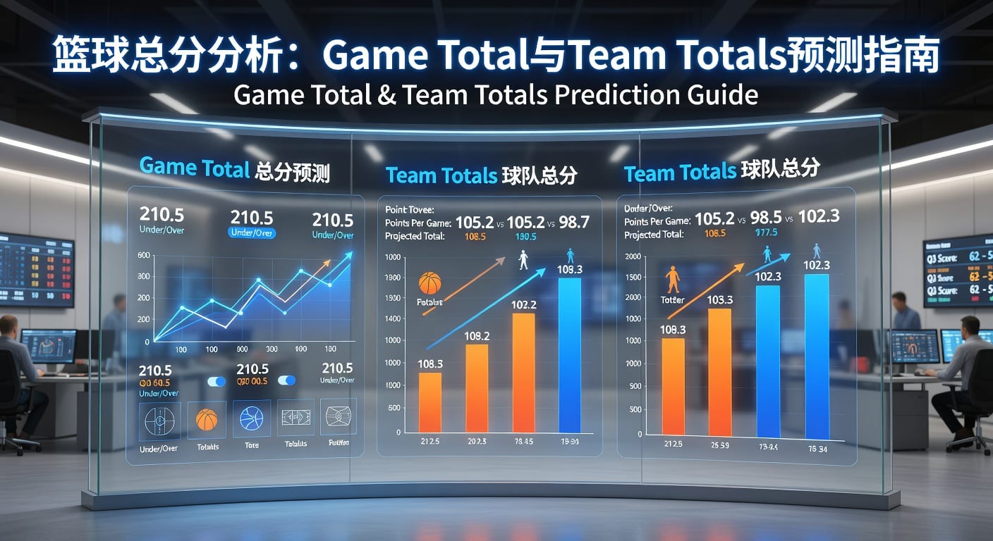 篮球总分Game Total Team Totals投注指南