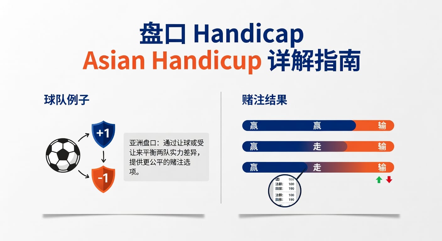 盘口 Handicap Asian Handicap：玩转亚洲让球盘口（2026年世界杯投注）