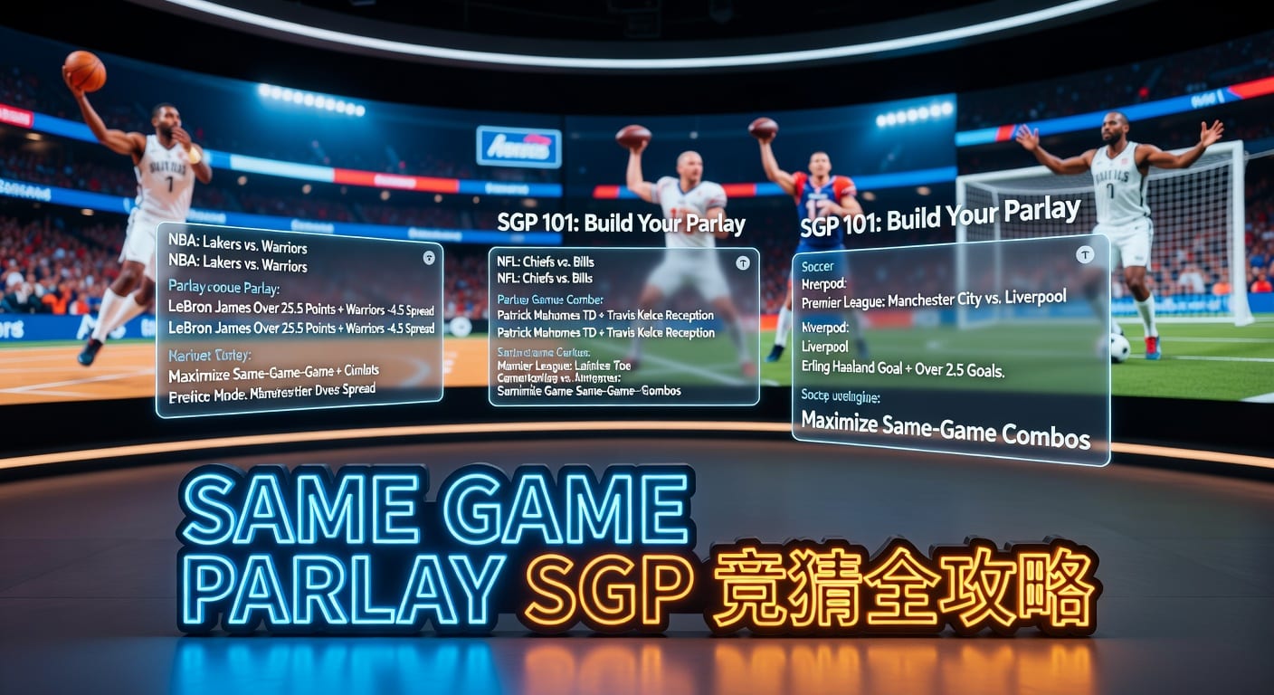Same Game Parlay (SGP) 策略：2026年世界杯投注技巧与分析